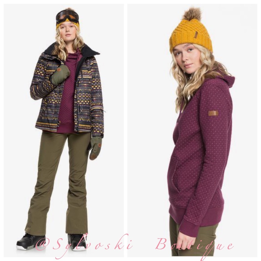🔥Roxy Dipsy Technical Quilted Hoodie NWT - Picture 2 of 10